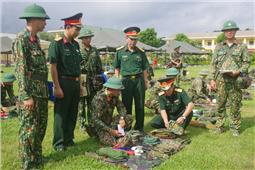 Thanh tra Bộ Quốc phòng làm việc tại Sư đoàn 346